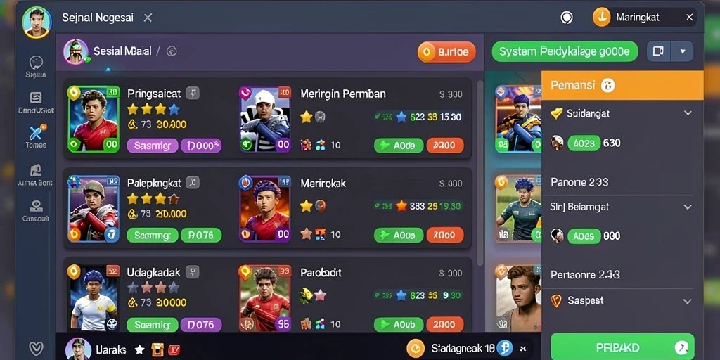 Tangkapan layar menunjukkan karakter utama dalam aksi heroik.
