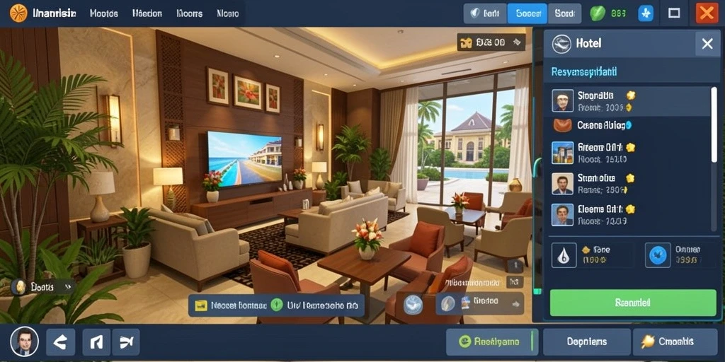 Tangkapan layar menampilkan karakter utama di level yang penuh tantangan.