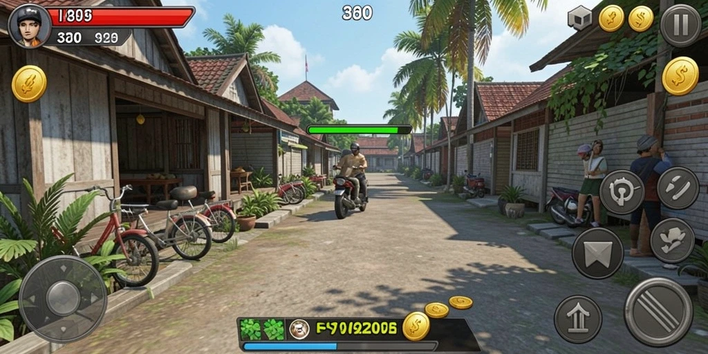 Tampilan awal game API66 yang menarik.