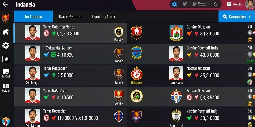 Tampilan awal permainan yang menggugah selera.