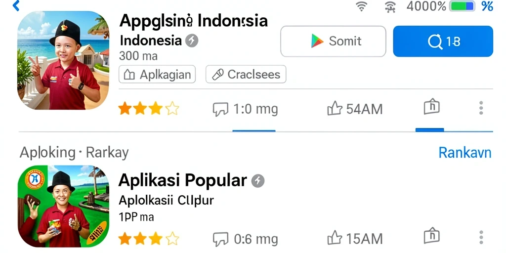 Tampilan utama aplikasi B8VIP yang menarik.