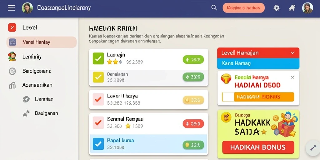 Tampilan antarmuka utama BENTO4D yang menarik.
