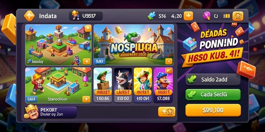 Tampilan antarmuka dan grafik yang menawan.