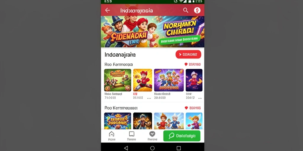 Tampilan antarmuka yang menarik dan mudah dinavigasi.