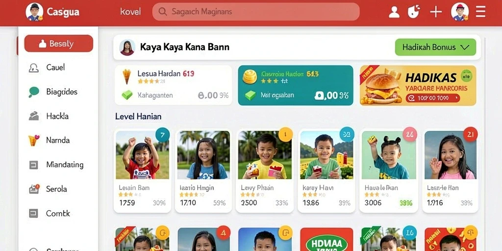 Tampilan antarmuka yang ramah pengguna.