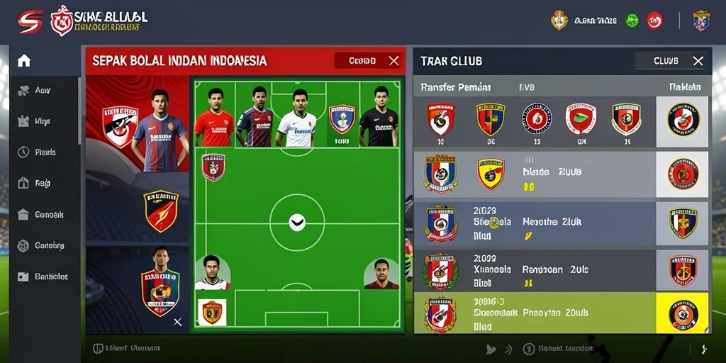 Tampilan karakter yang beragam dan menarik.