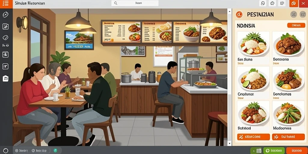 Menampilkan karakter utama dalam pertempuran epik.