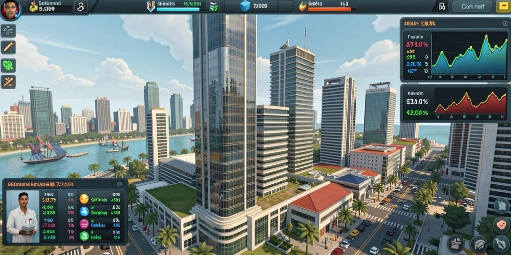 Screenshot menunjukkan grafis menakjubkan dari SAKTI77.