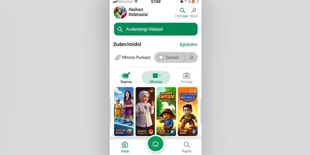 Tampilan antarmuka yang user-friendly dan menarik.