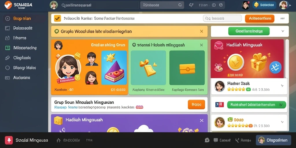 Antarmuka pengguna yang menarik dan mudah dipahami.