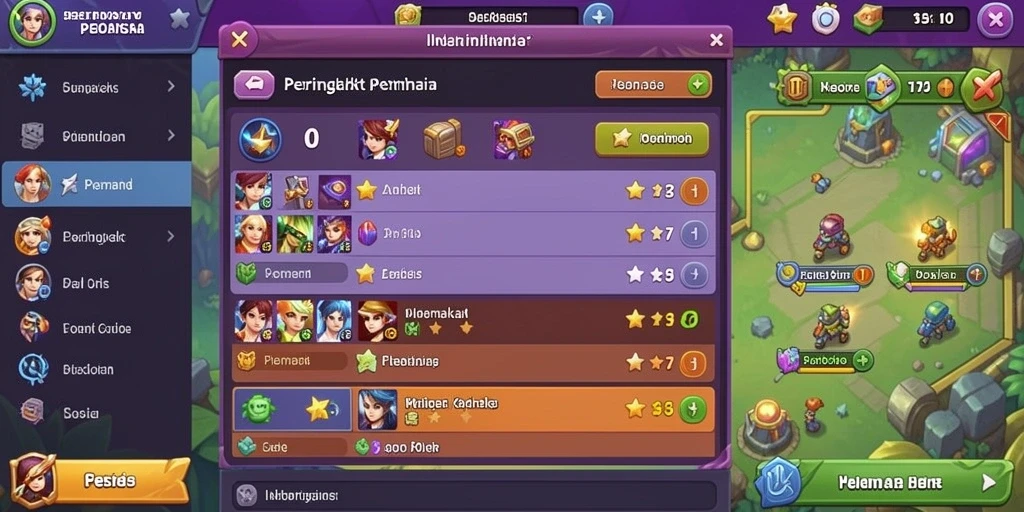 Tampilan antarmuka yang menarik dan user-friendly.