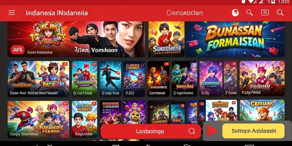 Screenshot menunjukkan karakter utama dalam petualangan.